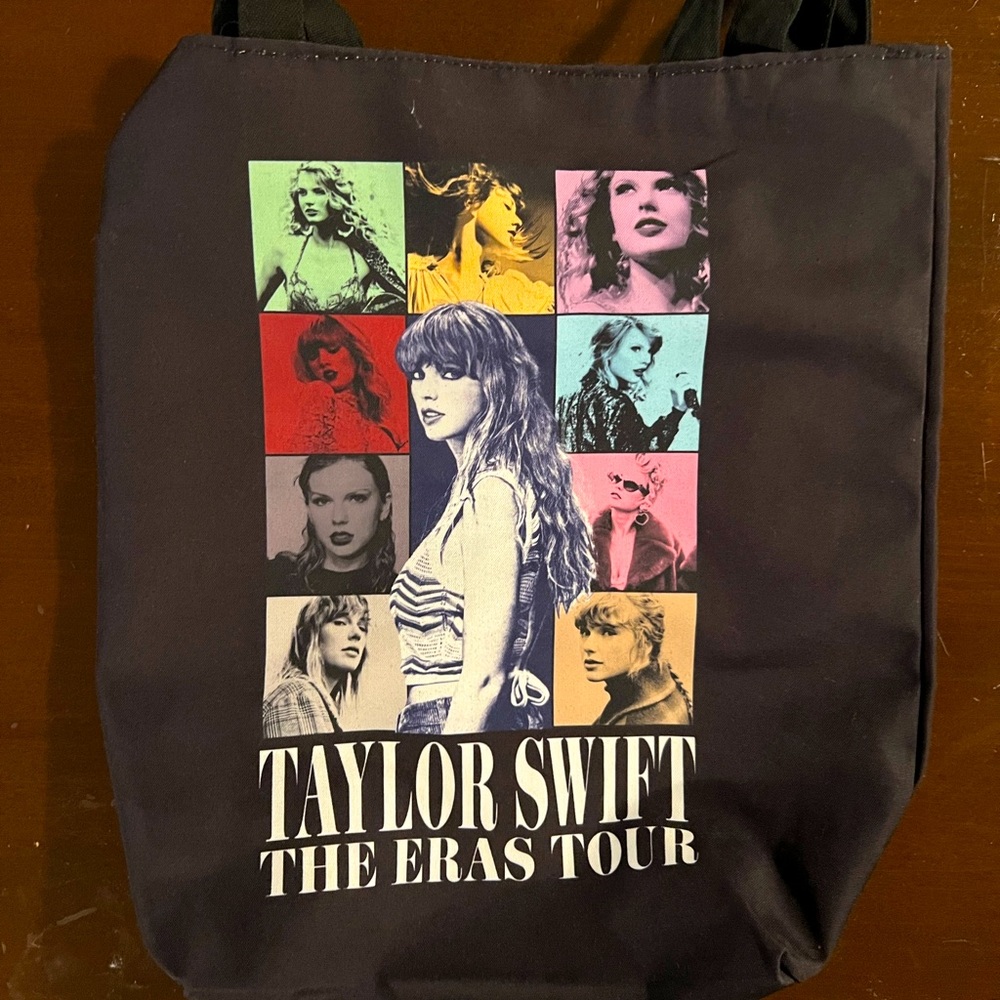 Taylor Swift Eras Tour Black Tote
